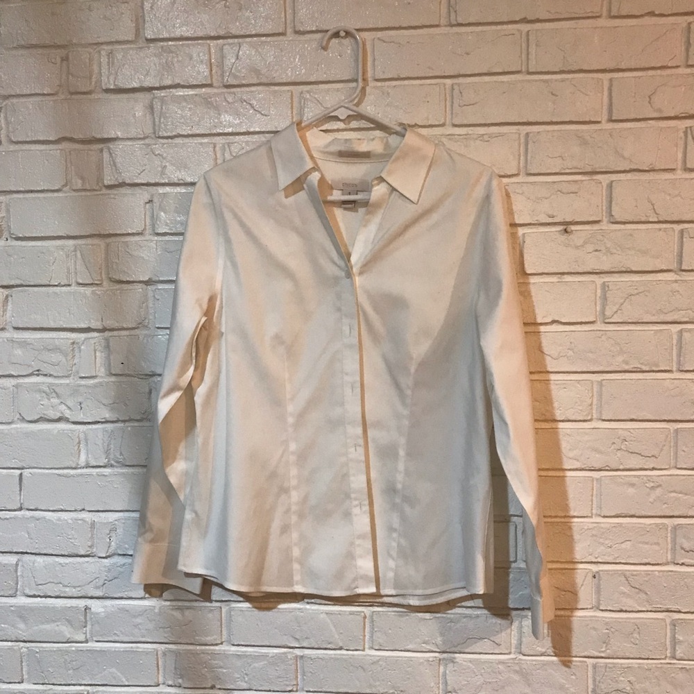 White oxford shirt